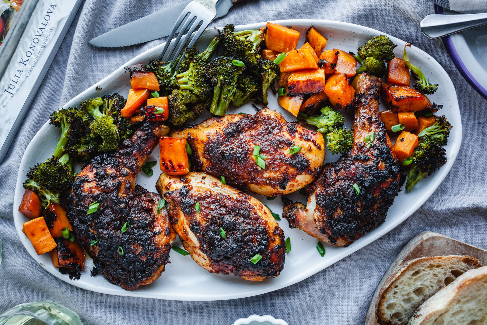 Chicken with broccoli